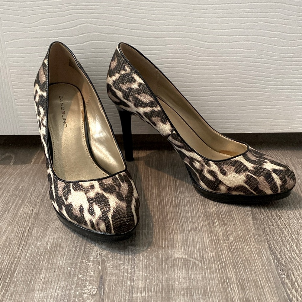 Bandolino Leopard Heels